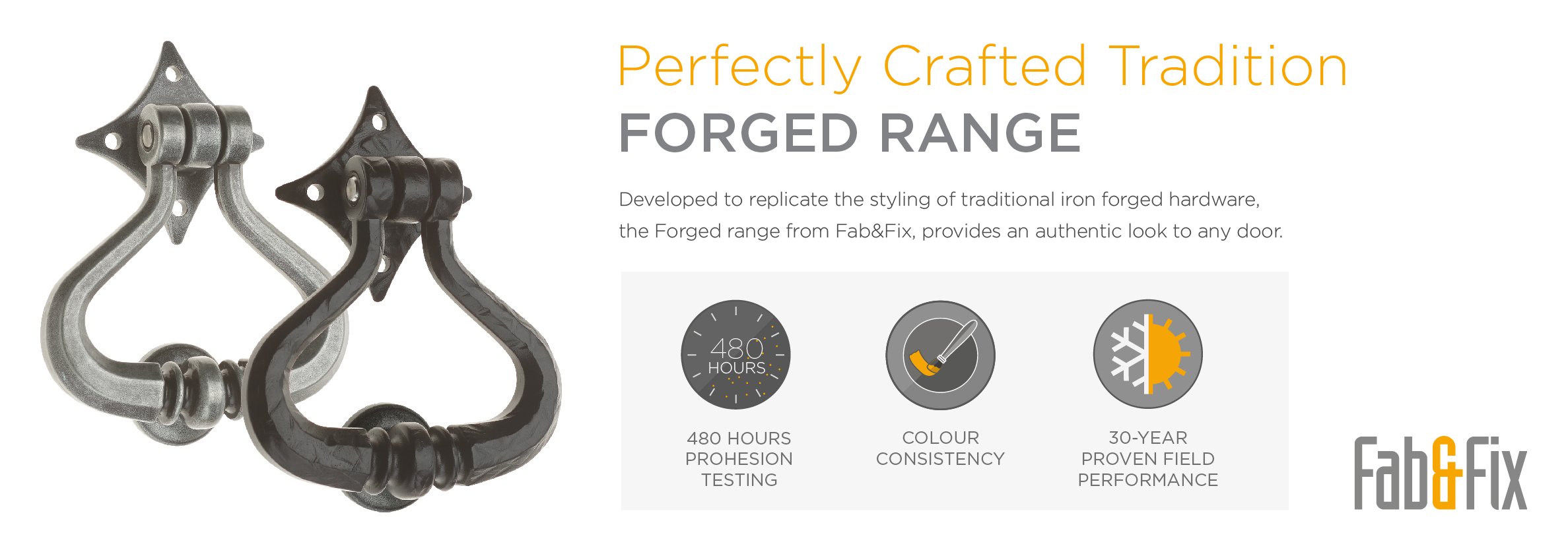 Fab&Fix Forged Door Hardware Range
