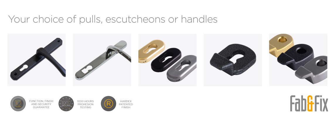 Fab&Fix Heritage Cylinder Pulls and Escutcheon 