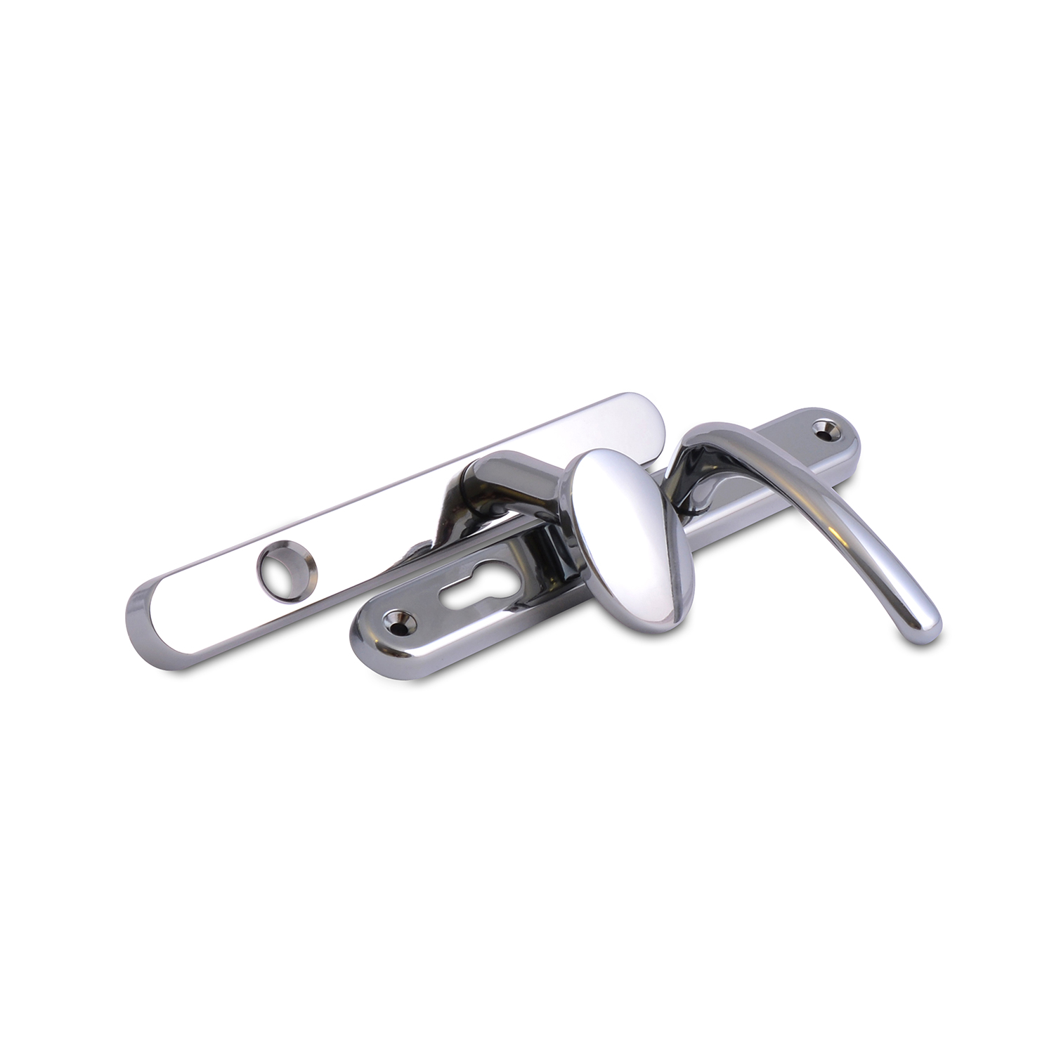 Berwick High Security Sprung Inline Lever Pad Door Handle