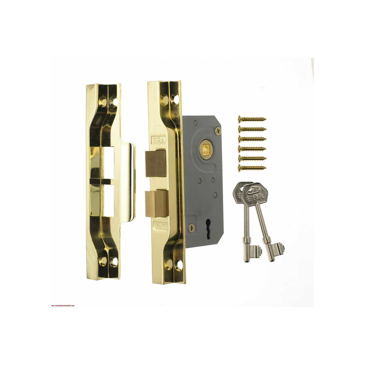 Rebated 2 Lever Door Lock