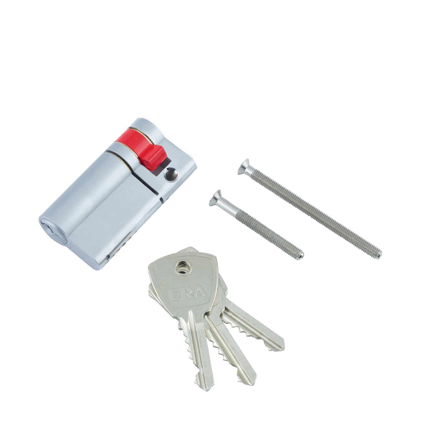 British Standard 3* 6 Pin Euro Profile Single Door Cylinder