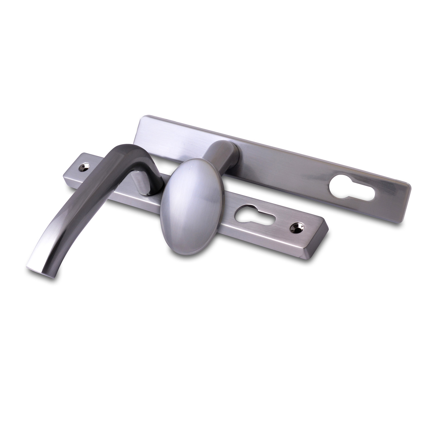 Architectural Sprung Inline Lever Pad Door Handle Architectural Sprung Inline Lever Pad Door Handle