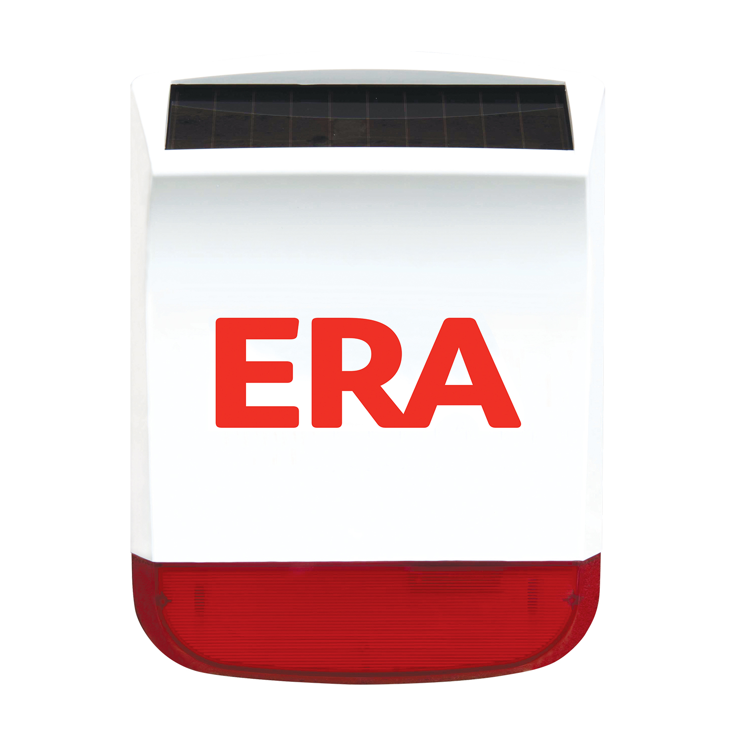 ERA Wireless Solar Charged Siren, Red Lens